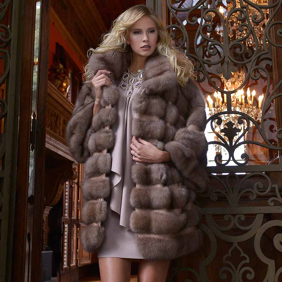 luxury mink coats